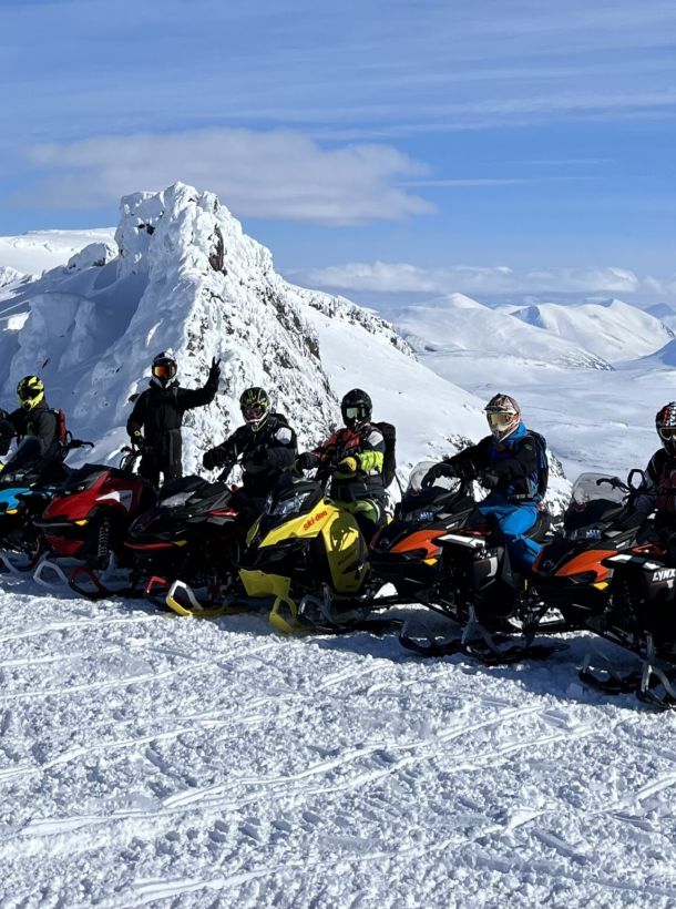 Group in Riksgränsen in 2023