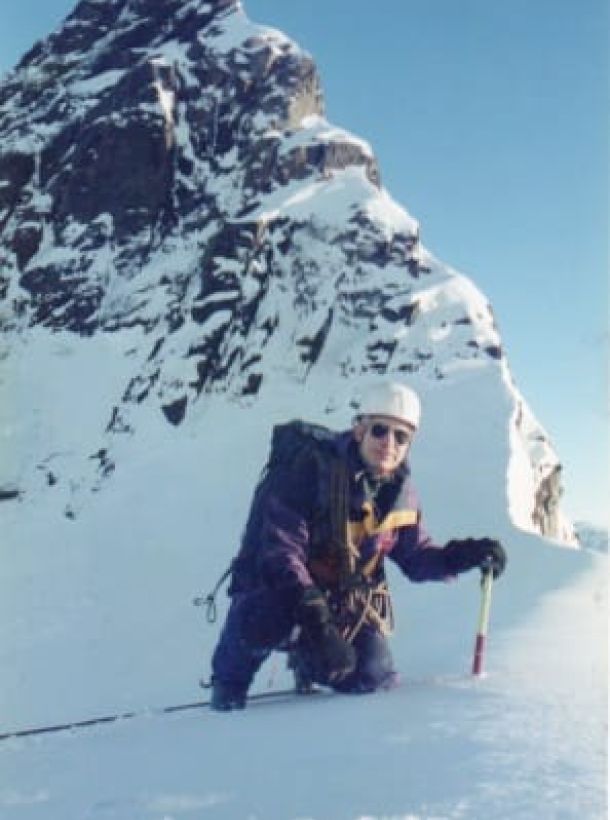 Mountaineering in the Lyngen Alps, Norway, in the 1990s