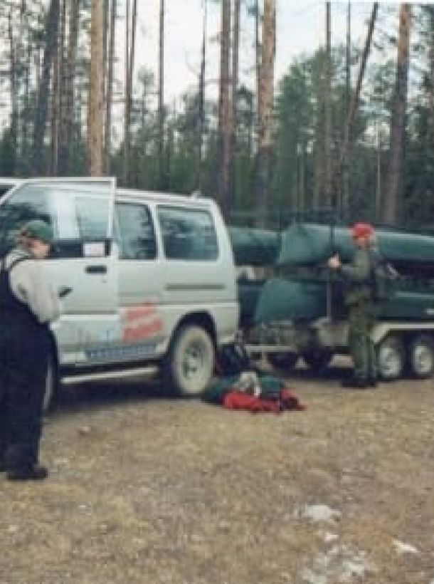 Canoeing on the Oulankajoki River in the Early 2000s