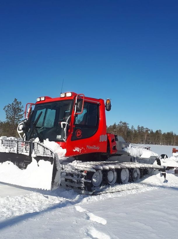 PistenBully 100 at Ruka in 2019