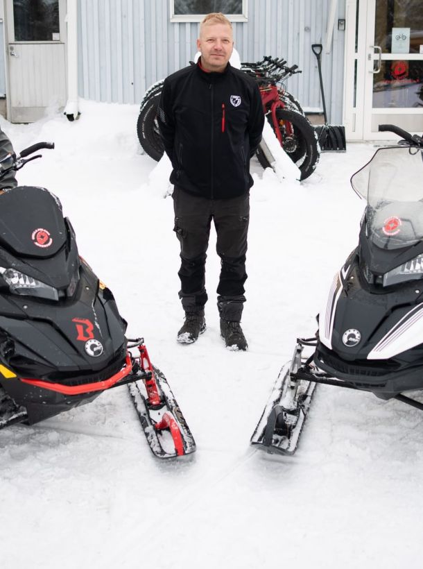 Henri, Marko and Aleksi. Henri Mustonen was appointed CEO of Stella Polaris Adventures in 2019.